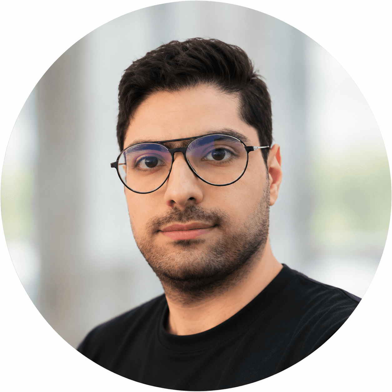 Portrait of Amir Moghadam